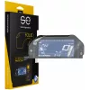 smart.engineered SE-DCP-2-0102-0078-1-M film de protection d'écran pour bloc d'instruments de moto - transparent - lot de 2