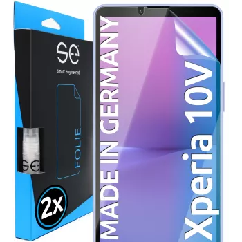 smart.engineered se 3D Film de protection d'écran pour Sony Xperia 10 V, 2 pièces