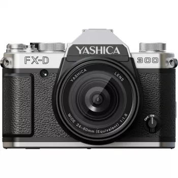 Appareil photo numérique compact Yashica FX-D 300, 50 MP, 4K, noir
