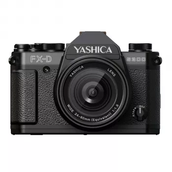 Appareil photo numérique compact Yashica FX-D S300, 50 MP, 4K, noir