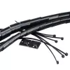 Kit de gestion de câbles Akasa AK-TK-01BK - noir