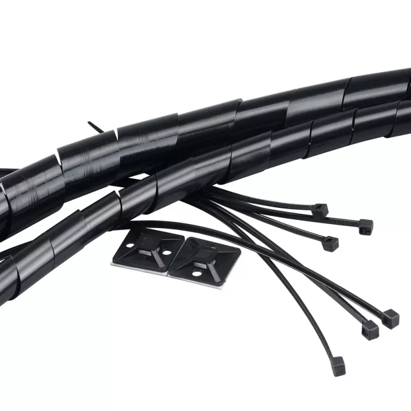 Kit de gestion de câbles Akasa AK-TK-01BK - noir
