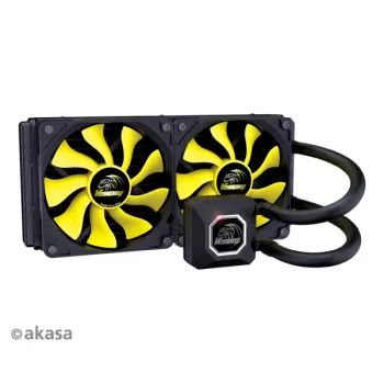 Akasa Venom A20 Watercooling AIO 240 mm 2 ventilateurs 120 mm LED blanc