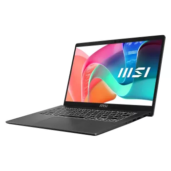Ordinateur portable MSI Modern 14 F1MG-876FRNN, 14 pouces Full HD IPS, Intel Core 5 120U, 16 Go DDR4, 512 Go SSD, Windows 11 Pro, clavier AZERTY français