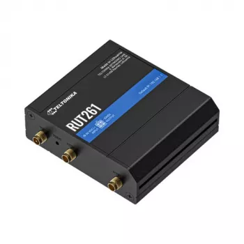 Routeur industriel Teltonika RUT261 - 4G LTE Cat 6, Wi-Fi 4, Dual SIM, bloc d'alimentation UE