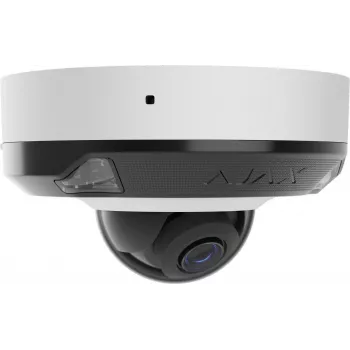 AJAX DomeCam Mini HL Network Camera (8 MP, 2.8 mm) White