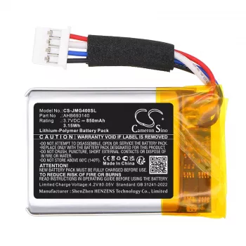 CAMERON SINO Replacement Battery AHB693140 for JBL Go 4 / GO4 - 730mAh 3.7V Li-Po (CS-JMG400SL)