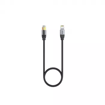Câble réseau Ethernet UNITEK Cat.8 S/FTP 10m RJ45 40Gbps 2000MHz plaqué or noir