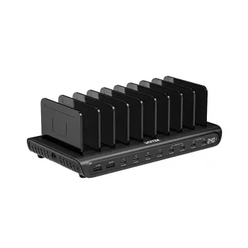 Station de charge UNITEK 10 ports USB-C et USB-A 240W