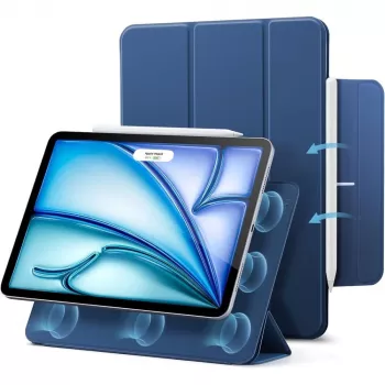 Coque magnétique ESR Rebound pour iPad Air 10.9 (4e/5e gén., 2020-2022) / iPad Air 11 (6e/7e/8e gén., 2024-2026), bleu