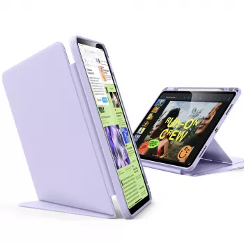 Coque ESR Flip Hybrid pour iPad Air 13 inch (M2 2024) - violet
