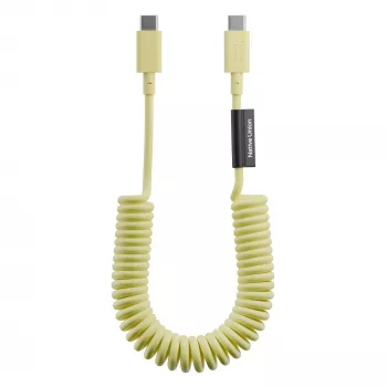 Câble USB-C vers USB-C Native Union Pop 1,2 m 60 W Lemon