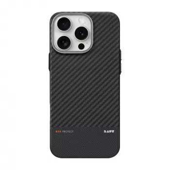Laut Kev Protect Étui de protection pour iPhone 16 Pro avec MagSafe (noir)