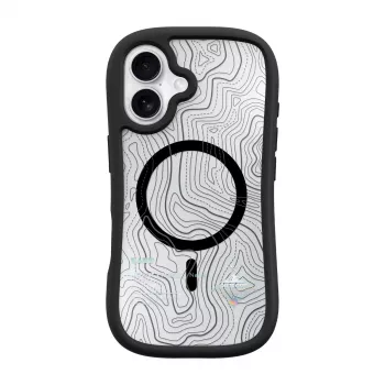 LAUT Pop Adventure Étui pour iPhone 16 Plus, noir