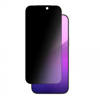 AMAZINGTHING Titan Privacy FusionFilter 7 Tempered Glass Screen Protector for Apple iPhone 17 Pro Max, Privacy Filter, 9H Hardness, Oleophobic Coating, 0.33 mm, 2.5D Rounded Edges, Black