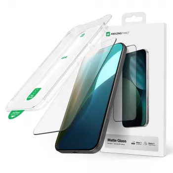 AMAZINGTHING Titan Vision 7 protection d'écran en verre trempé pour Apple iPhone 17 Pro Max, mate