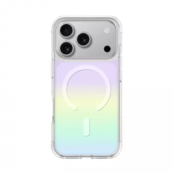 AMAZINGTHING Minimal Mag Case for iPhone 17 Pro Max, MagSafe Compatible, Rainbow Multicolor
