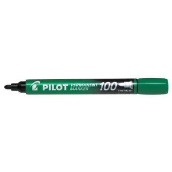 Pilot Pen 100 marqueur permanent vert 1,0 mm