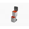 Corbeille à déchets Joseph Joseph Totem 40 L en acier inoxydable