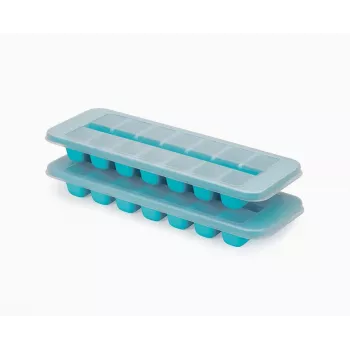 Lot de 2 bacs à glaçons bleus à remplissage facile Joseph Joseph Flow