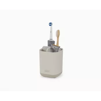 Porte-brosse à dents mat écru Joseph Joseph EasyStore