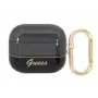 Coque translucide Guess noire pour Apple AirPods 3