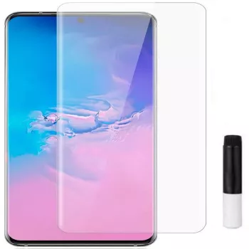 Evelatus Verre transparent UV + colle pour Samsung Galaxy S20 Ultra