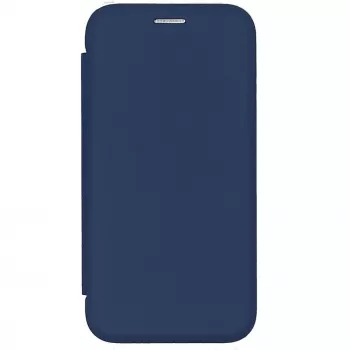 Evelatus Apple iPhone 13 Étui à rabat bleu foncé