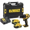 DEWALT DCD709M2T-QW 18V XR Perceuse-visseuse à percussion sans balais 2x5,0Ah batteries coffret TSTAK