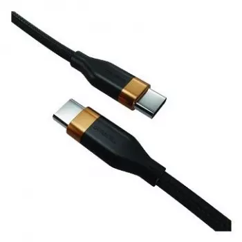 Câble 2-Power 2m USB-C vers USB-C 60W PD charge rapide et synchronisation de données - Noir