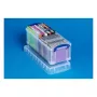 Really Useful Box 6.5 Litre CD/DVD Storage Case - Holds 36 CDs or 20 DVDs - Clear