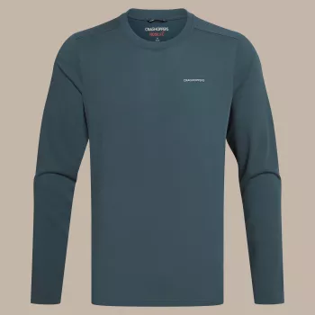 T-shirt manches longues Craghoppers NosiLife Abel Blue Stone taille L