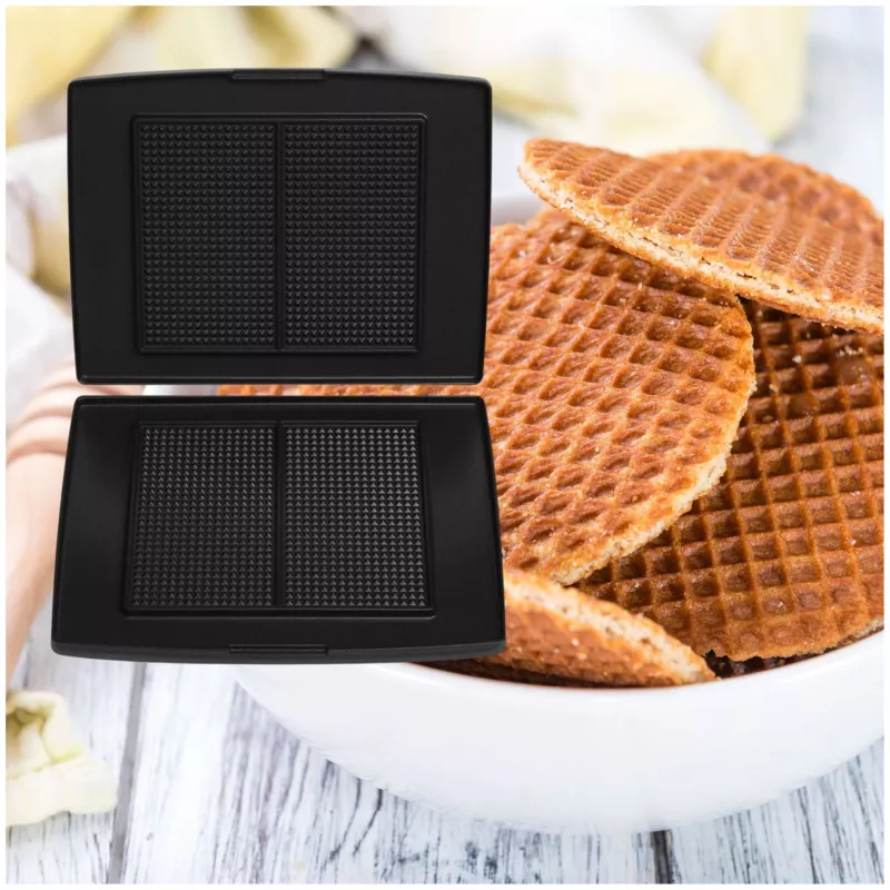 Ensemble de plaques à gaufres FRITEL
