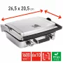 Gaufrier Fritel CW 3647 2 gaufres 1600 W gris, argent