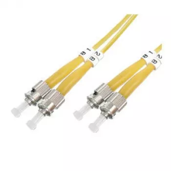 LOGON LogiLink câble de raccordement fibre optique OS2 monomode ST vers ST 3m jaune