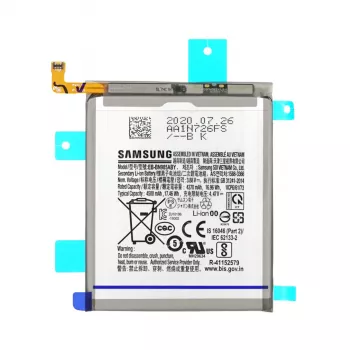 Ensemble d'écran LCD avec cadre pour Samsung Galaxy Note 20 Ultra (GH82-23333A) - Mystic Black