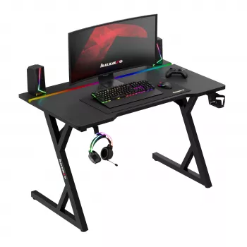 Bureau gaming Huzaro Hero 2.4 RGB noir