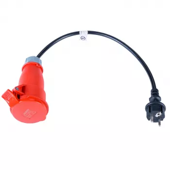 Adaptateur Akyga AK-SC-E06 CEE 7/7 vers 5 broches 16A