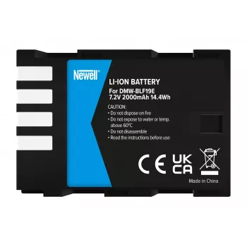Batterie de remplacement Newell pour Panasonic DMW-BLF19E