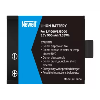 Batterie de remplacement Newell pour SJ4000 / SJ5000 pour SJCam