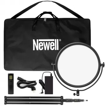 Ensemble panneau LED Newell Air Artha XL et pied d'éclairage Talos