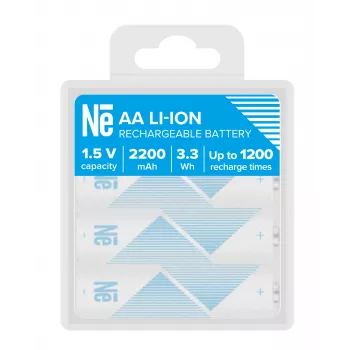 Batterie Li-ion Newell AA 2200 mAh lot de 4 blister