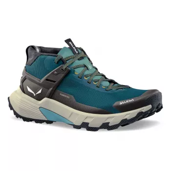 Chaussures de speed hiking SALEWA Pedroc 2 Mid PTX, Pond/Black Out, UK 9.5 (EU 44)
