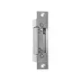 Gâche électrique symétrique SCOT ES-S12AC/DC-B PROFI avec serrure, 12 V AC/DC, fail-secure, force de maintien 3000 N, gris/argent
