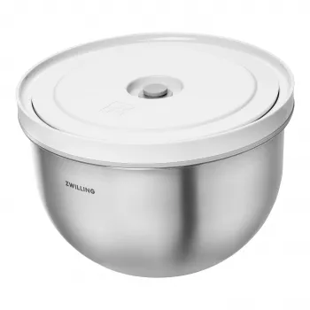 Boîte sous vide ZWILLING Fresh & Save M 18 cm en acier inoxydable