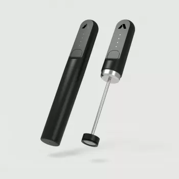 Mousseur à lait portable Subminimal NanoFoamer Lithium noir