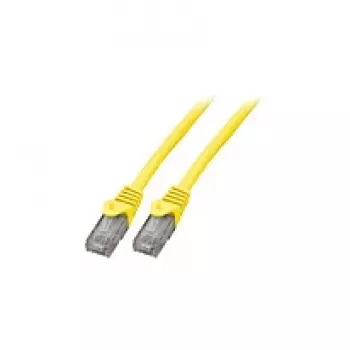 Câble patch EFB Elektronik Cat.6 U/UTP CCA 15 m Jaune