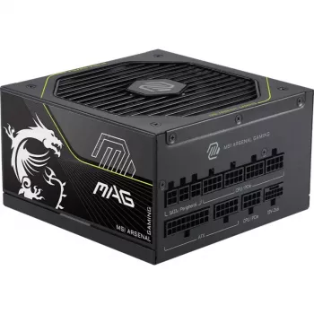 MSI MAG A1200PLS PCIE5 alimentation 1200W 80 PLUS Gold entièrement modulaire ATX
