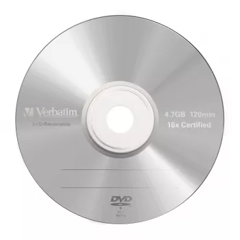 Verbatim DVD-R AZO 4,7 Go 16x pack de 5 boîtier cristal