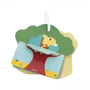 Janod Cartes sensorielles Sawanna 7 pièces
